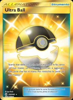Ultra Ball card in Italian