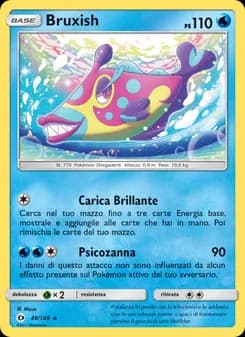 Bruxish card in Italian