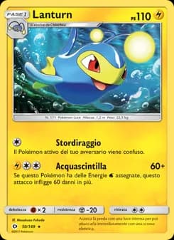 Lanturn card in Italian