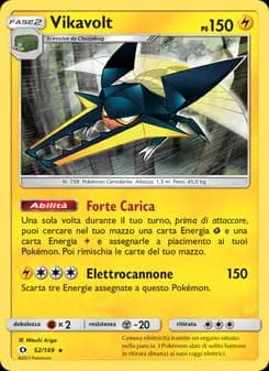 Vikavolt card in Italian