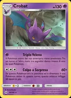 Crobat card in Italian