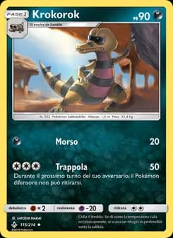 Krokorok card in Italian