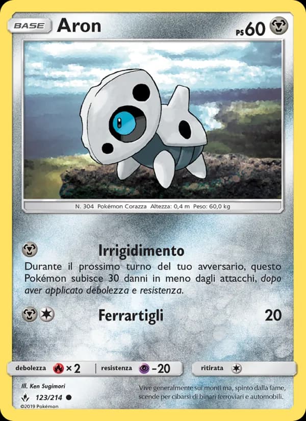 Aron card in Italian