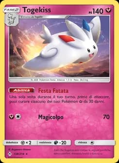 Togekiss card in Italian