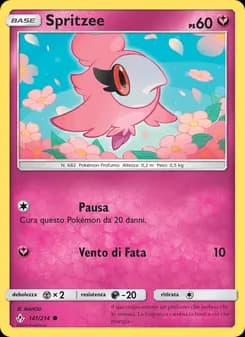 Spritzee card in Italian