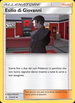 Esilio di Giovanni card in Italian