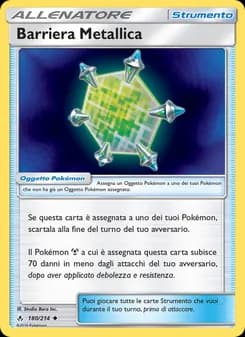 Barriera Metallica card in Italian