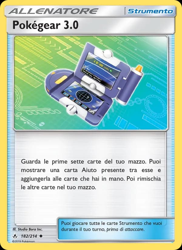 Pokégear 3.0 card in Italian