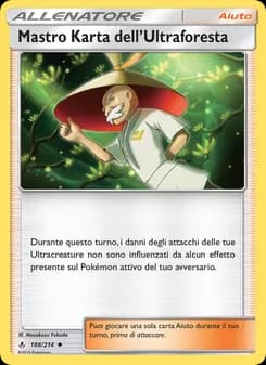 Mastro Karta dell’Ultraforesta card in Italian