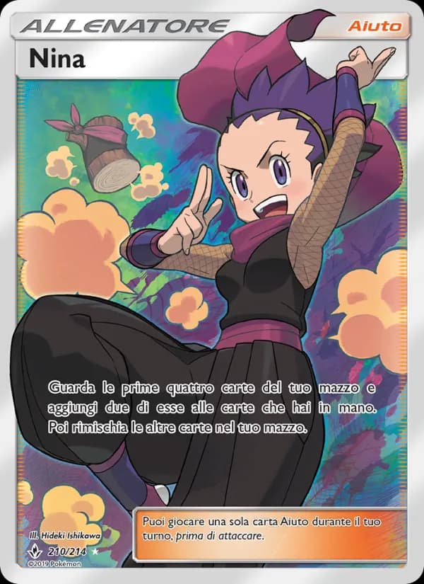 Nina card in Italian