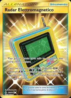 Radar Elettromagnetico card in Italian
