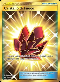 Cristallo di Fuoco card in Italian