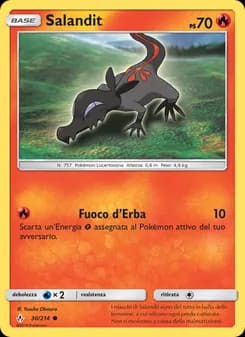 Salandit card in Italian