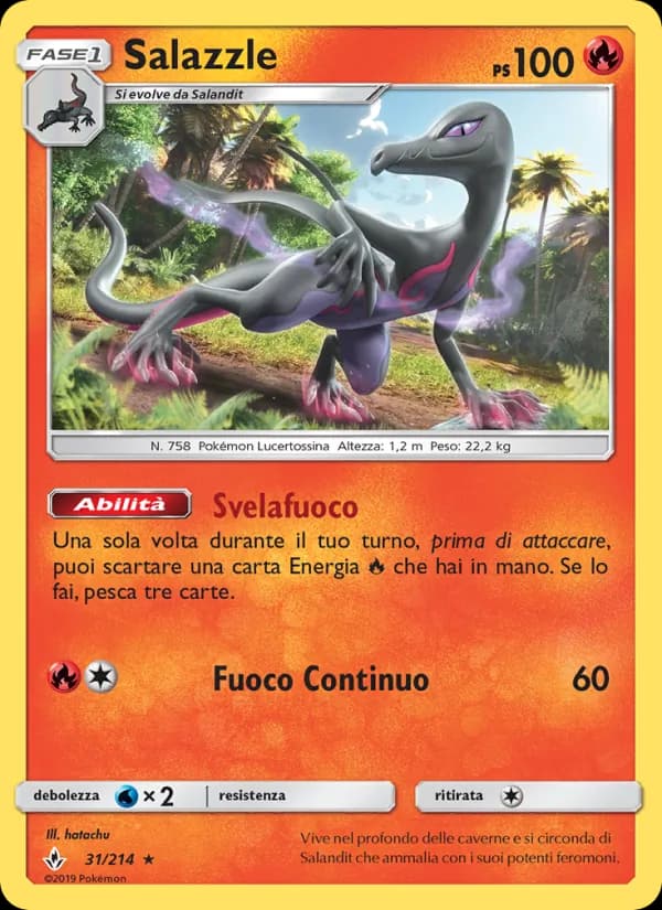 Salazzle card in Italian