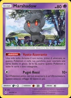 Marshadow card in Italian