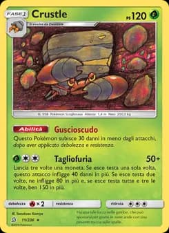 Crustle card in Italian