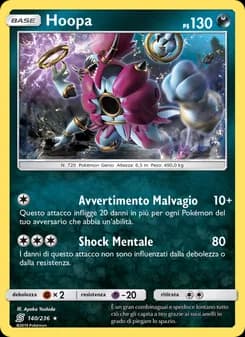 Hoopa card in Italian