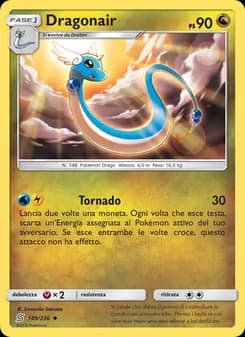 Dragonair card in Italian