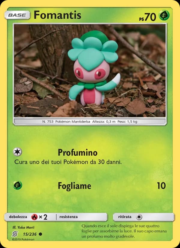 Fomantis card in Italian
