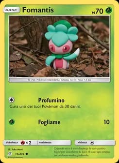 Fomantis card in Italian