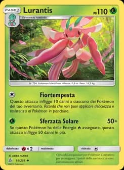 Lurantis card in Italian