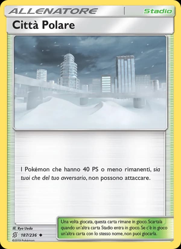 Città Polare card in Italian