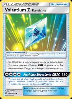 Volantium Z: Eterelama card in Italian