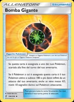 Bomba Gigante card in Italian
