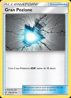 Gran Pozione card in Italian