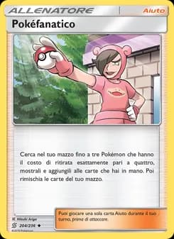 Pokéfanatico card in Italian