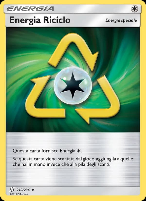 Energia Riciclo card in Italian