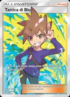 Tattica di Blu card in Italian