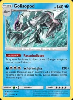 Golisopod card in Italian