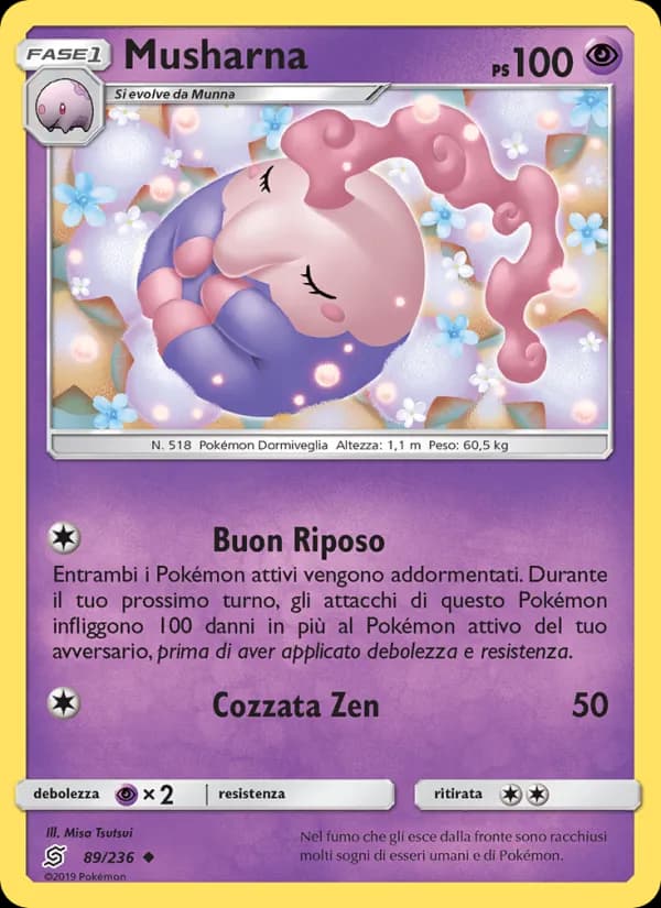 Musharna card in Italian