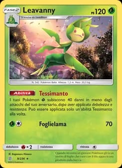 Leavanny card in Italian