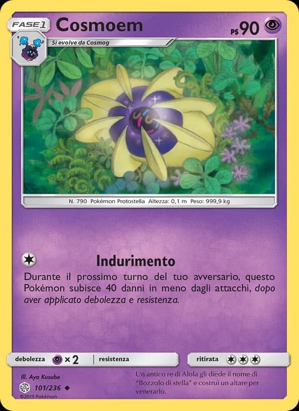 Cosmoem card in Italian