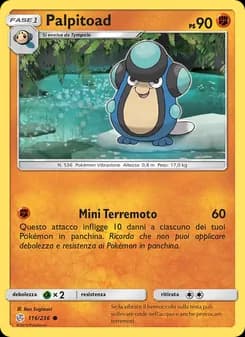 Palpitoad card in Italian