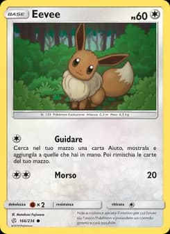 Eevee card in Italian