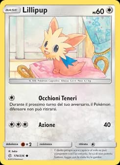Lillipup card in Italian