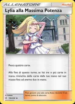 Lylia alla Massima Potenza card in Italian