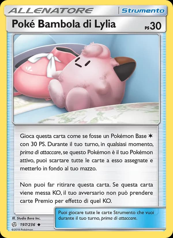 Poké Bambola di Lylia card in Italian
