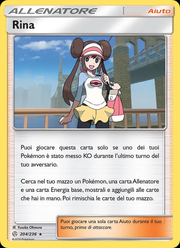 Rina card in Italian