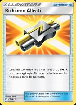 Richiamo Alleati card in Italian