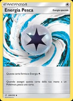 Energia Pesca card in Italian