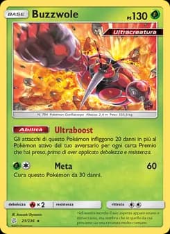 Buzzwole card in Italian