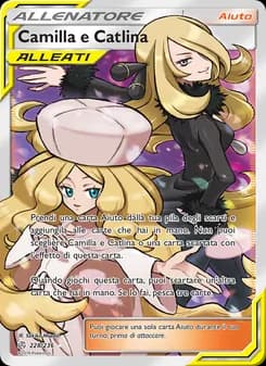 Camilla e Catlina card in Italian