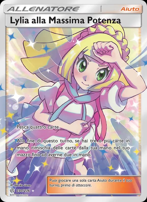 Lylia alla Massima Potenza card in Italian