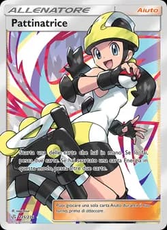 Pattinatrice card in Italian
