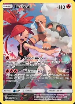 Torkoal card in Italian