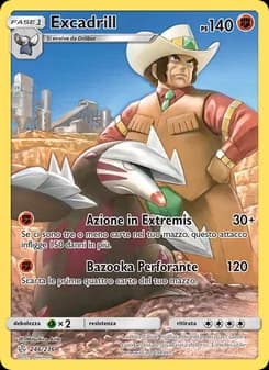 Excadrill card in Italian